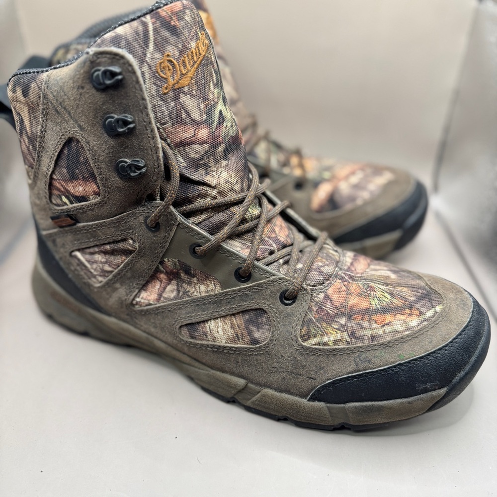Danner Persist 7" Mossy Oak Break-Up Country Waterproof Boots. Men's Size 10.5
